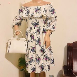 Pretty dress by Kenneth Lady.